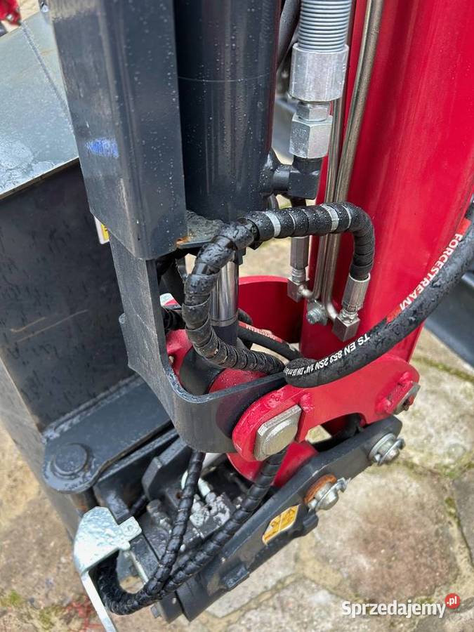 Nowa minikoparka YANMAR SV17VT z głowicą Łódź