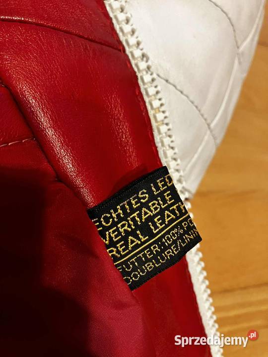 Damska Kurtka Motocyklowa z Grubej Skóry sprzedam