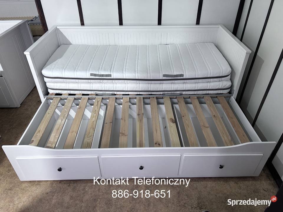 IKEA HEMNES Łóżko Leżanka z 3 szufladami 2 Rybnik sprzedam