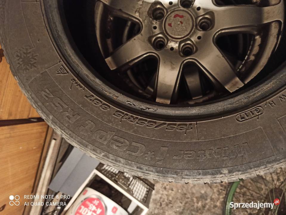 Opony zimowe Hankook 18565 R15 Samochodowe sprzedam