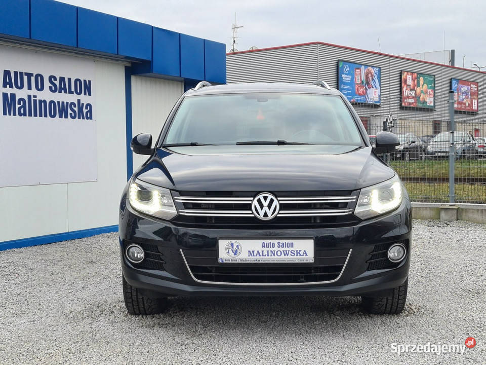 Volkswagen Tiguan 4x4 Skóra ElGrzane Fotele Navi Wągrowiec