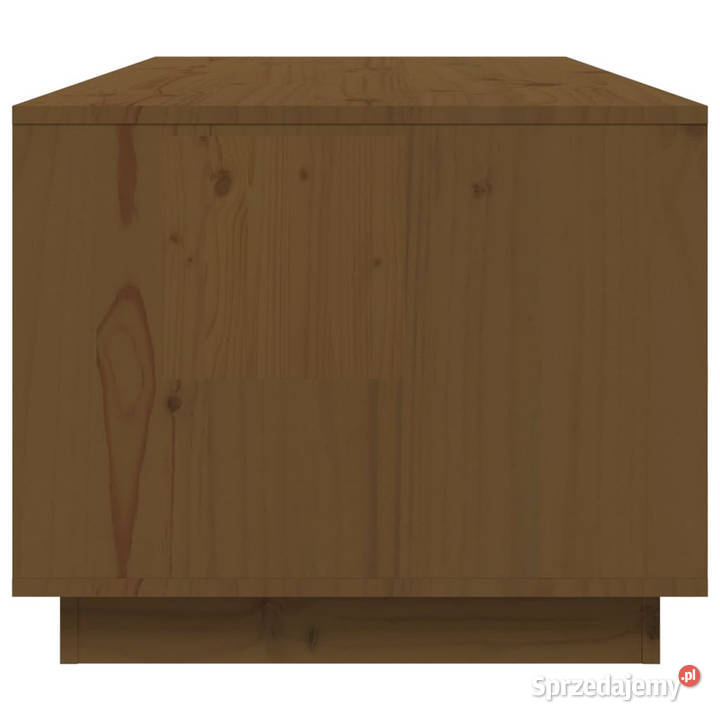 Stolik kawowy miodowy brąz 100x50x41 lite drewno Stoły Warszawa