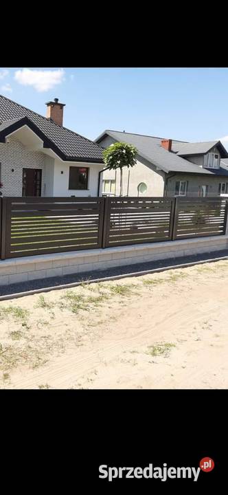Balustrada ogrodzenia Szybka realizacja podlaskie Nowe Piekuty