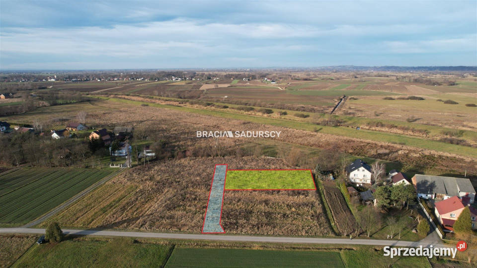 sprzedaży gruntu Rajsko 812 metry szambo sprzedam