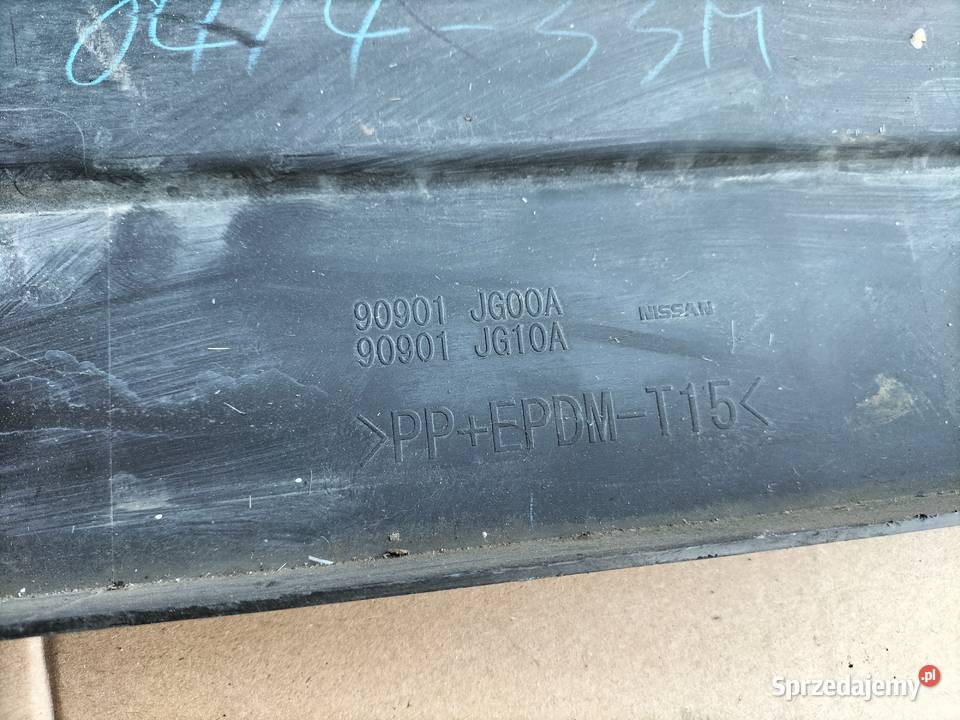 Nissan XTrail T31 NAPIS EMBLEMAT BLENDA OSŁONA lubelskie Kamień-Kolonia