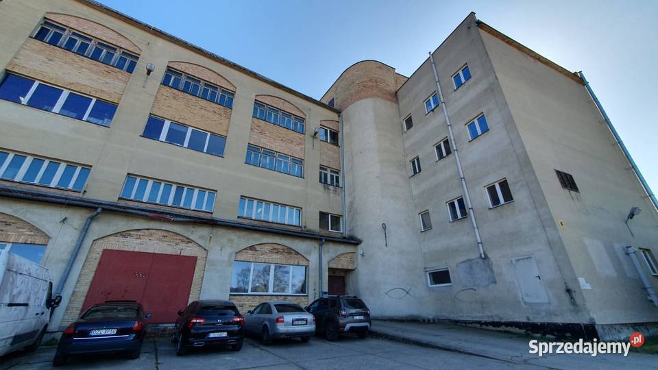 Złotoryja budynek produkcyjno magazynowo biurowy