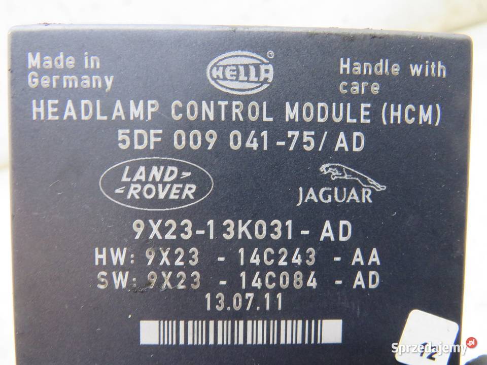 MODUŁ LAMP JAGUAR XJ X351 30 D 9X2313K031AD