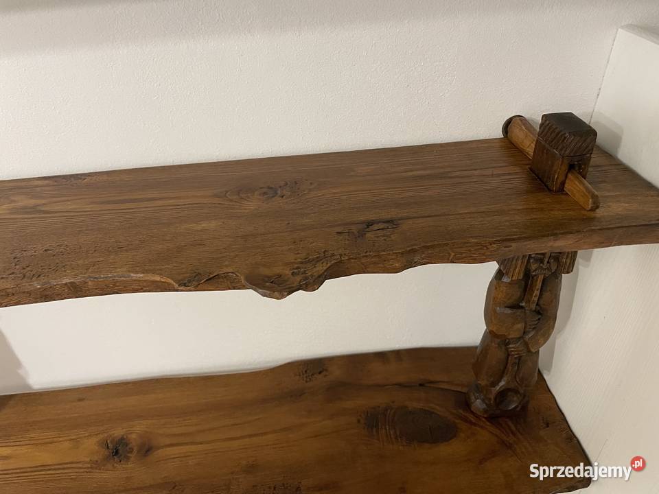 Sztuka ludowa półka góralska ludowa zakopiańska Dom i Ogród łódzkie Łódź