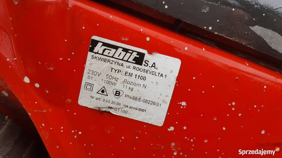 kosiarka elektryczna kabit em 1100 Świekatowo