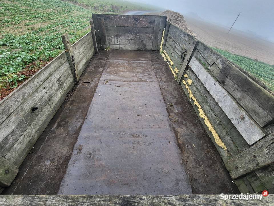 Przyczepa rolnicza wywrotka Autosan D 44 Sanok D Przyczepy rolnicze kujawsko-pomorskie Osięciny sprzedam