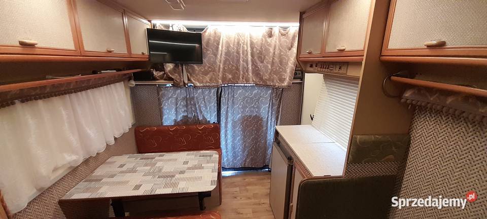Kamper CI 360 fiat Ducato 1993 19turbo D welurowa tapicerka Fiat Kostrzyn