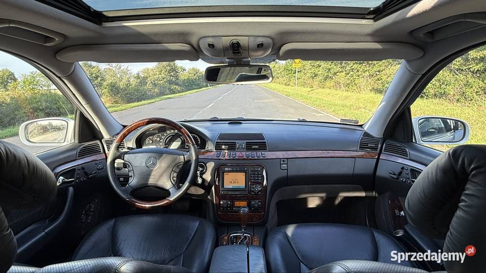 MercedesBenz S500L LPG 2km Klasa S Płock