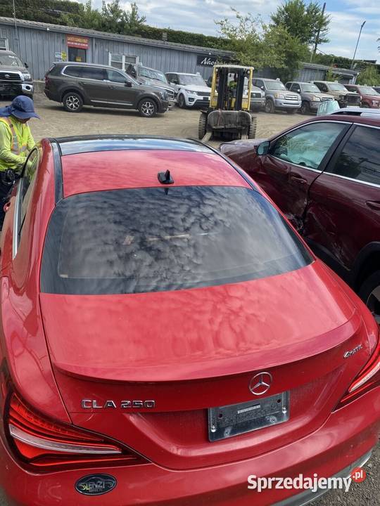 Mercedes CLA 2018 4Matic uszkodzony w drodze do