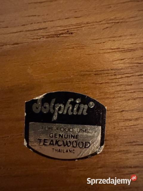 Podstawka Taca z uchwytami drewniana z czasów śląskie Częstochowa