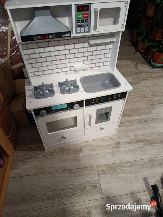 kuchnia drewniana dziewczynki dziewczęca