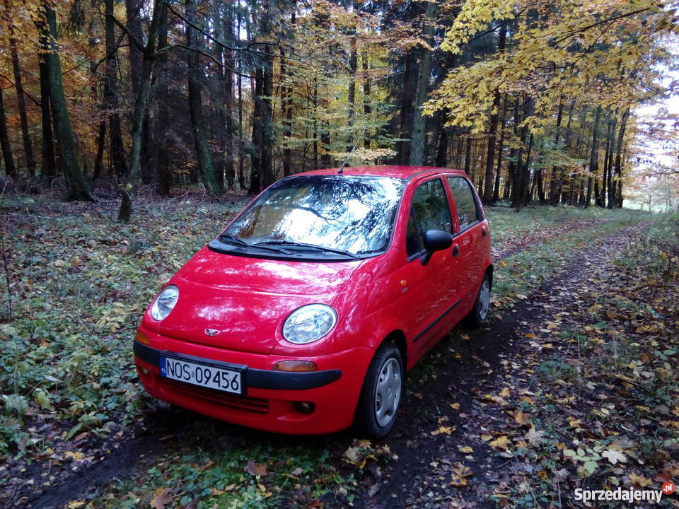 Daewoo Matiz stan Nowe opony zimowe manualna warmińsko-mazurskie Miłakowo