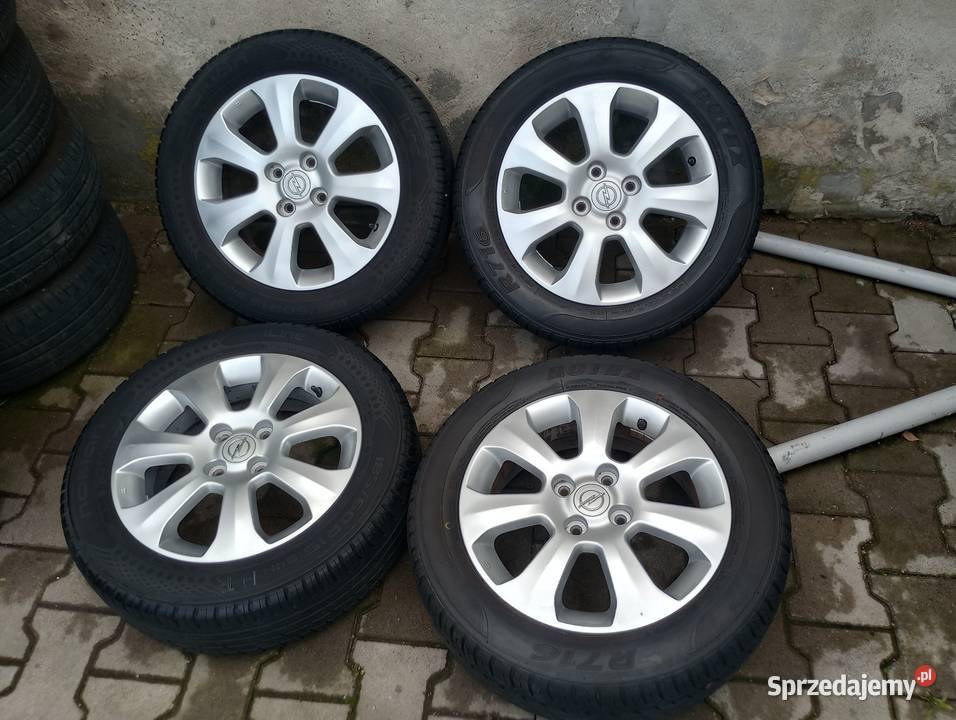 Koła Opel Agila 15 4x100 Alufelgi Felgi Opony Średnica 15" Chodecz