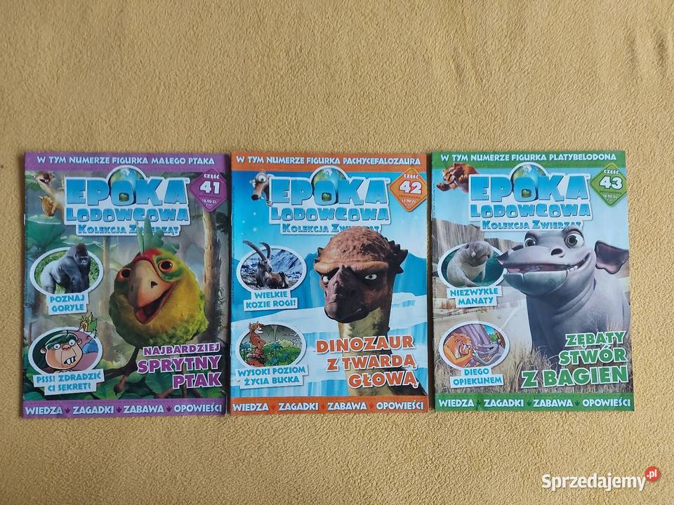 Kompletne Numery epoki lodowcowej kolekcji Chorzów
