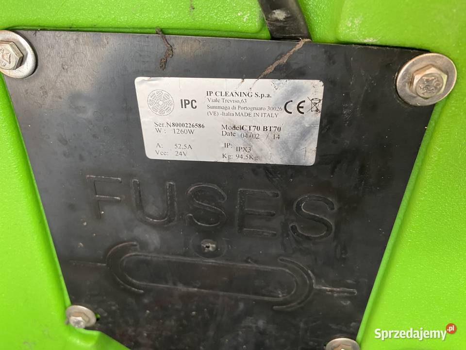 Gansow CT 70 szorowarka sprzedam Bydgoszcz