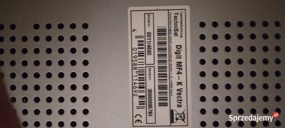 Dekoder TechniSat Digit MF4K kujawsko-pomorskie Bydgoszcz