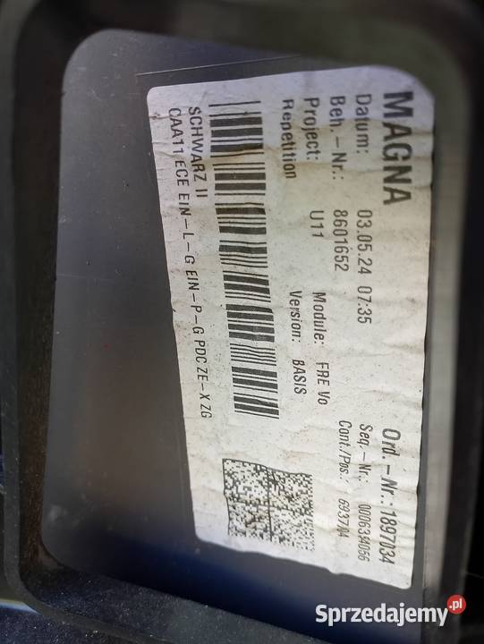 Zderzak przód X1 U11 2022 Części samochodowe Nowy Sącz