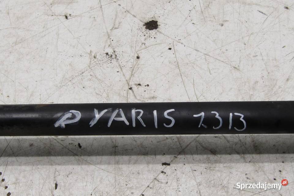 PÓŁOŚ PRAWA PRZEDNIA PRZÓD 13 VVTi TOYOTA YARIS