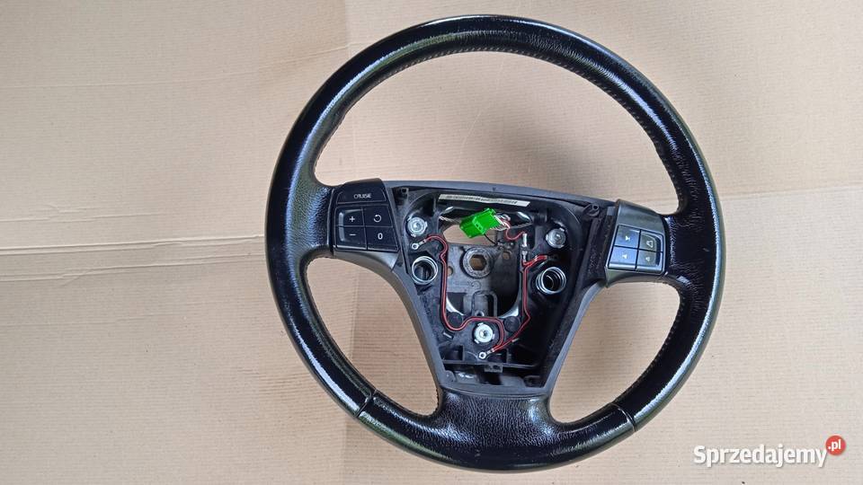 VOLVO S40 V50 II KIEROWNICA MULTIFUNKCJA SKÓRA Zbierkowo