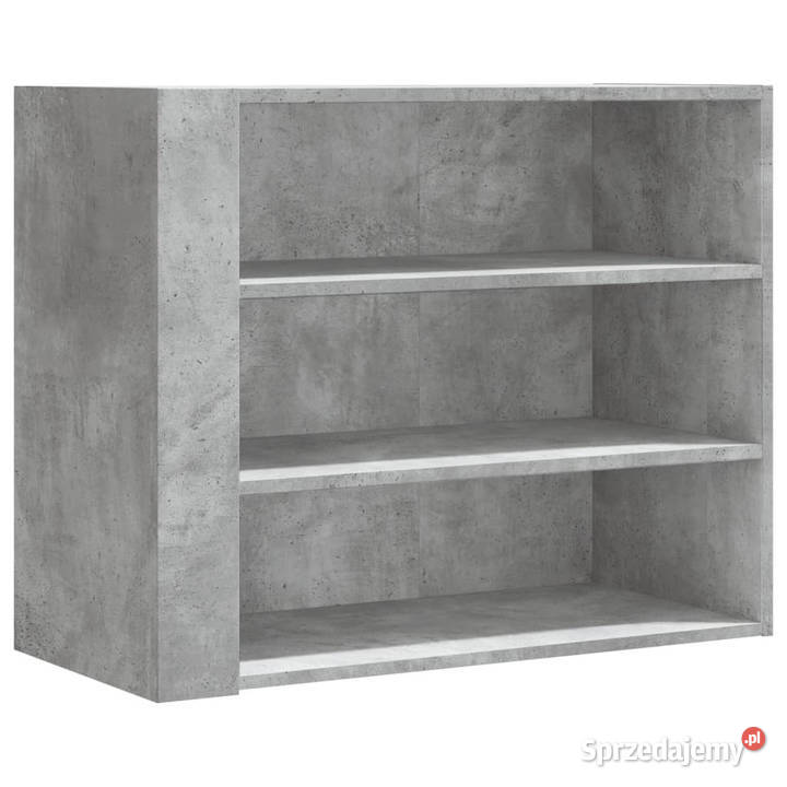 Szafka wisząca szarość betonu 75x35x60 WM848419 Półki mazowieckie Warszawa