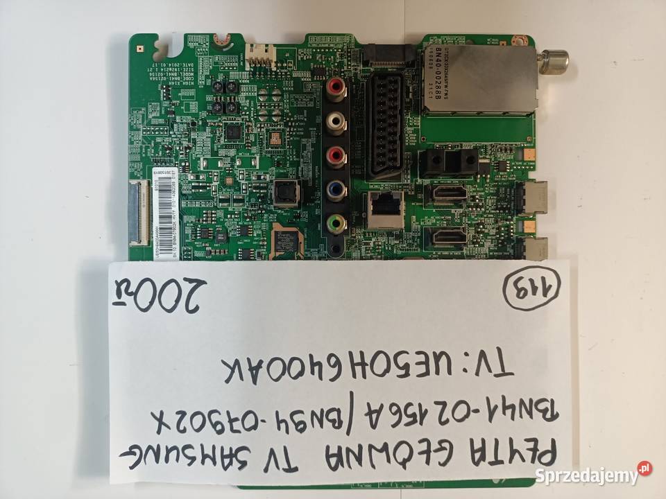 Płyta główna tv Samsung BN41 02156A BN94 07902X Głogoczów