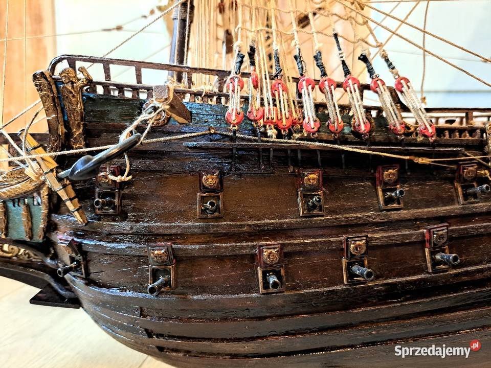 Wielki model żaglowca mazowieckie sprzedam