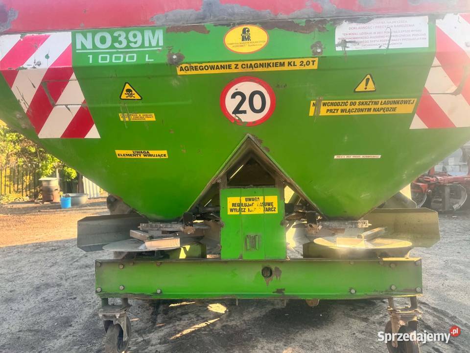 Rozsiewacz nawozów Unia N039 Rejowiec Fabryczny sprzedam