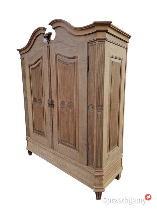 SZAFA BAROKOWA OCZYSZCZONA Szczecin