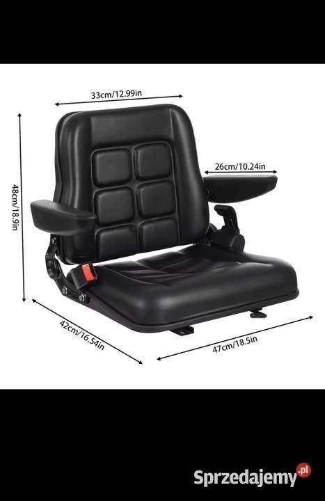 Siedzenie fotel wózek widłowy traktor Motoryzacja Sierakowo