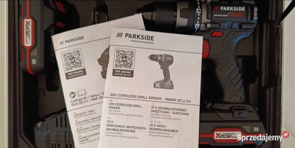 PARKSIDE Performance skrzynka z wyposażeniem Ełk