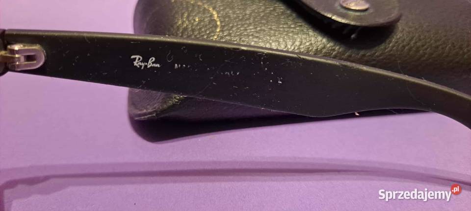 Ray Ban 3D okulary używane ETUI futerał Kraków