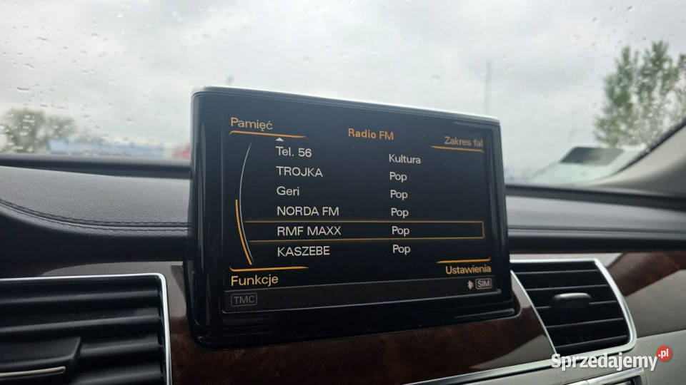 Audi A8 bogate wyposazenie super stan czujnik deszczu pomorskie Lębork