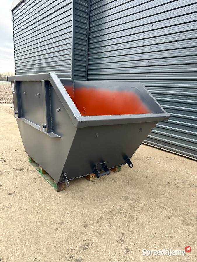 Kontener mulda hakowiec koleba 3m3 kontener na Niedrzew Pierwszy
