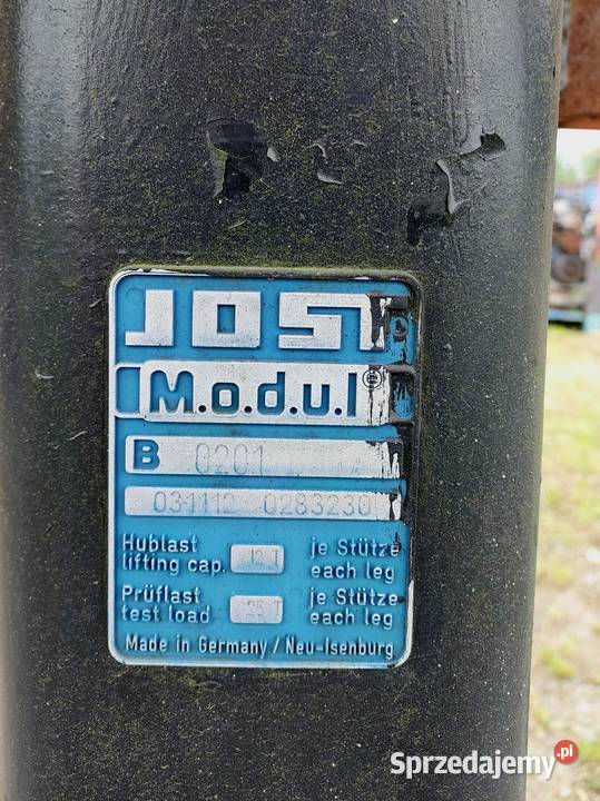 Naczepa 3osiowa osie skrętne 11 m małopolskie Łazy
