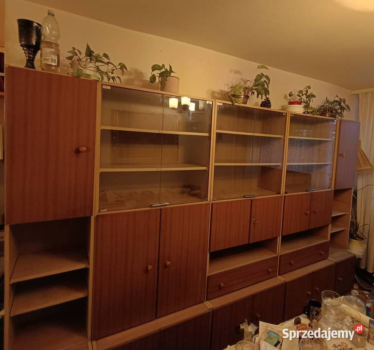 Regał meblościanka PRL stan 202cm dolnośląskie Wrocław sprzedam