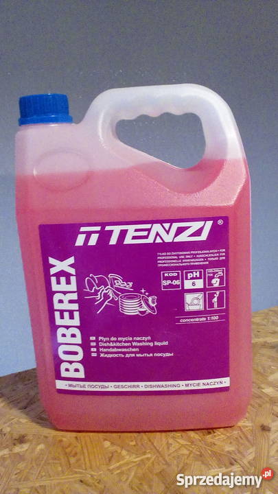 Boberex 5L TENZI Profesjonalny płyn do ręcznego Łódź
