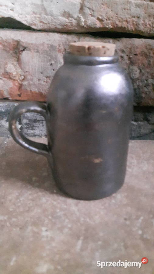 Butelka ceramiczna ręcznie wykonana mazowieckie Otwock
