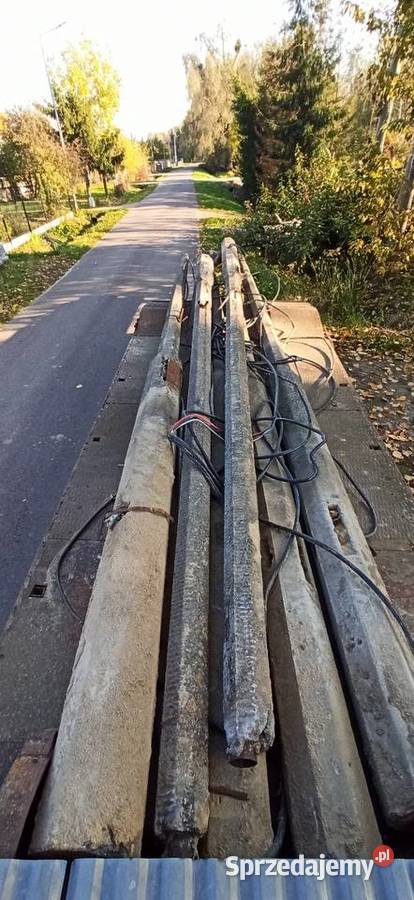Słupy elektryczne i oświetleniowe Fajsławice