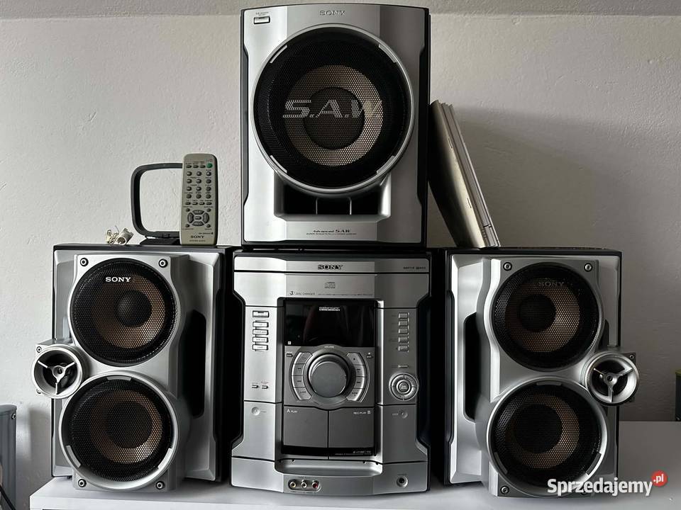 Wieża SONY MHC RG440S ori karton i akcesoria Gołąb