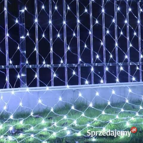 SIATKA LED 3x25M OKAZJA RÓŻNE KOLORY Dom i Ogród Włocławek