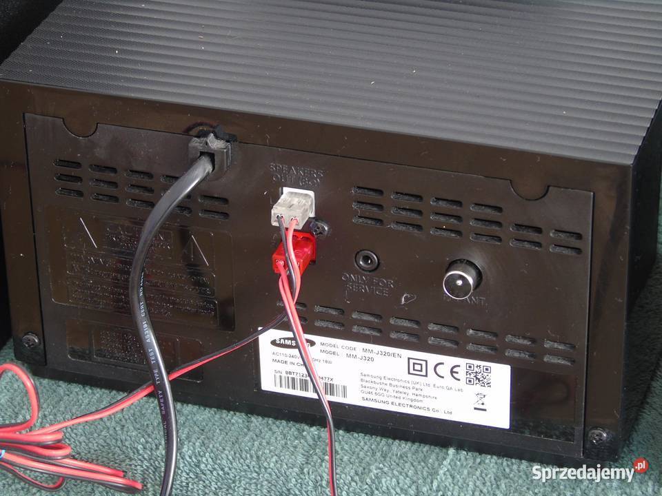Wieża Samsung pilot USB mp3 BT CD RDS AUX kol Jasło sprzedam