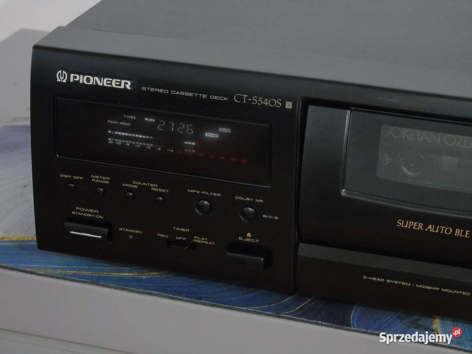 Magnetofon kasetowy Pioneer CTS540S 3 głowice Jasło sprzedam