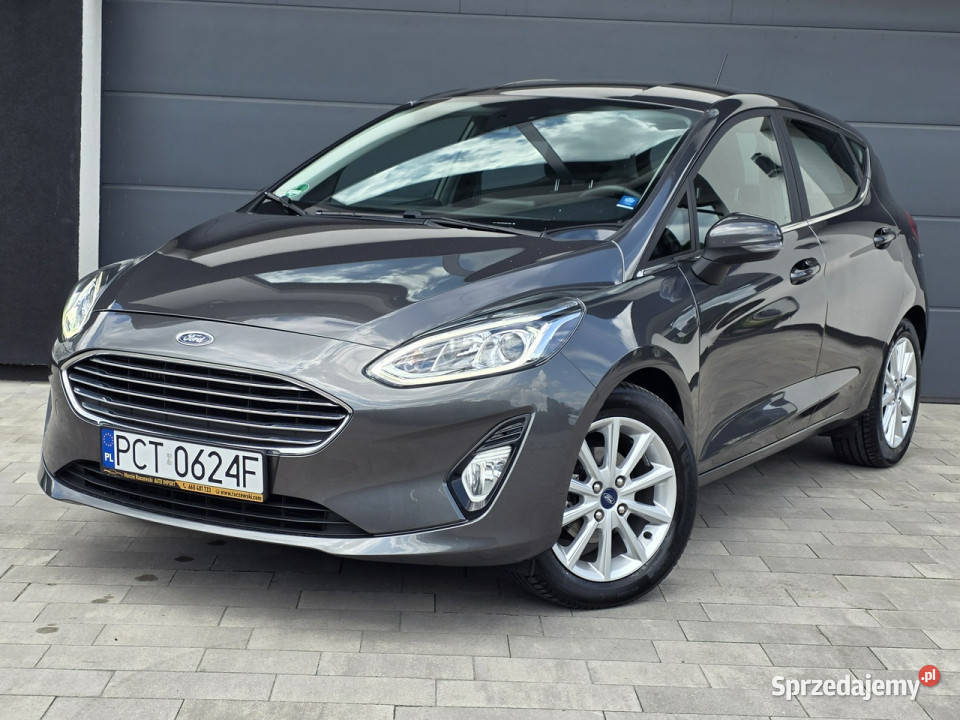Ford Fiesta TITANIUM bezwypadkowy zadbany NOWY Motoryzacja Czarnków sprzedam