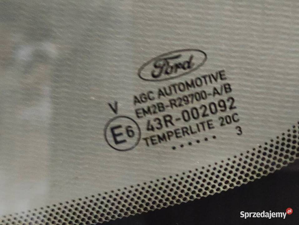 Nowa Szyba w Błotnik Karoseryjna Prawy Tył Ford osobowe Pleszew sprzedam