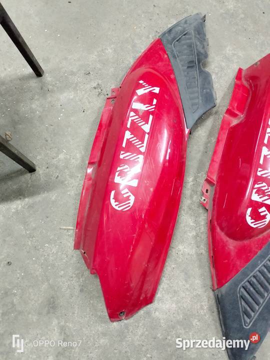 Plastiki pod siedzenia duży chiński skuter Łubno