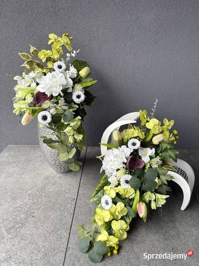 Stroiki komplety na grób Rybnik sprzedam